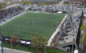 Rugby at Lamport Stadium - Toronto Wolfpack versus Oxford - 6 May 2017