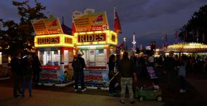 buy tickets to ride the midway at CNE