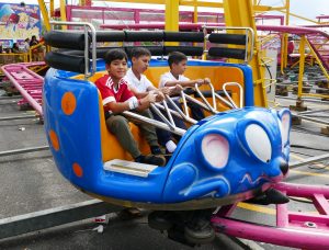 Crazy Mouse roller coaster