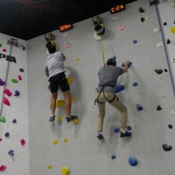 indoor rock climbing friendly competition at Hub Markham