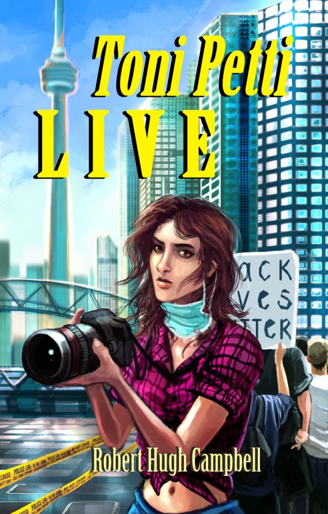 Toni Petti LIVE, book by Robert Hugh Campbell