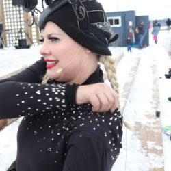 Maggie Haze at Tiny Seedlings winter festival in Stouffville